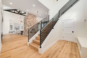 Steel custom staircase