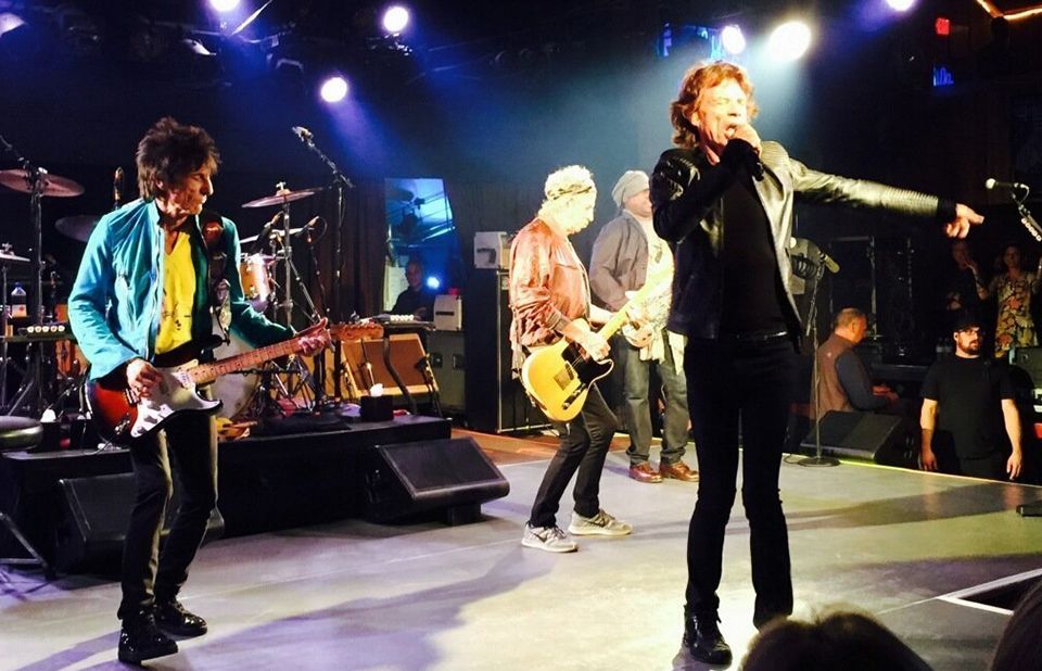 Rolling Stones performing at the Belly Up , May 27, 2015 Rolling Stones at the Belly Up , May 27, 2015