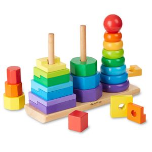 $16.99 Geometric Stacker Toddler Toy