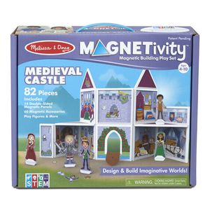 $49.99 Magnetic Building Play Set - Medieval Castle!