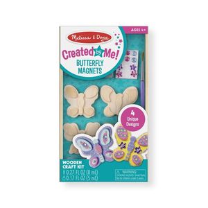 $4.99 Butterfly Magnets Wooden Craft Kit