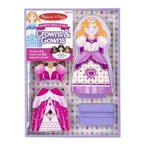 $9.99 Crowns & Gowns Magnetic Dress-Up Set