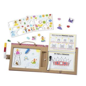$16.99 Play, Draw, Create Reusable Drawing & Magnet Kit - Princesses