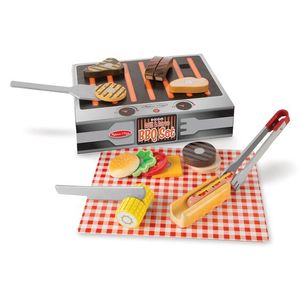 $19.99 Wooden Grill & Serve BBQ Set!