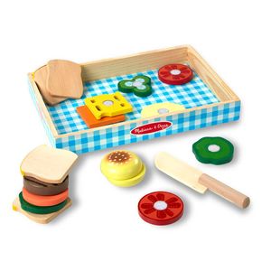 $19.99 Sandwich Making Set - Wooden Play Food