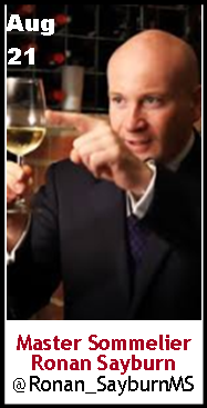 Keeper Collection #SommChat Guest Master #Sommelier Ronan Sayburn