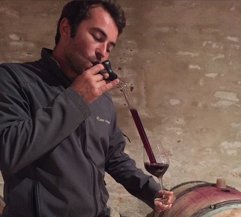 #Winemaker Paul Zinetti at Comte Armand Burgundy