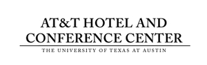 AT&T Hotel and Conference Center - The University of Texas at Austin AT&T Hotel and Conf Center logo - blackwhite.jpg