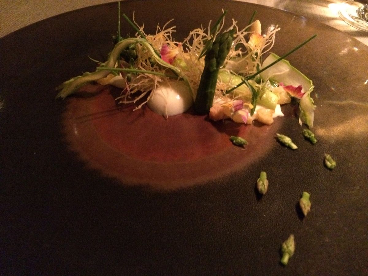 Keeper Collection - Asparagus Dish at Grace Restaurant