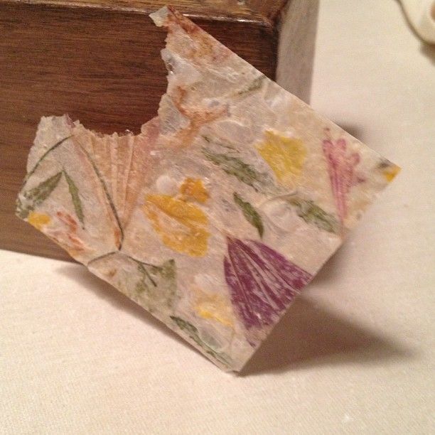 Keeper Collection - Dessert Paper made of Edible Leaves & Flowers