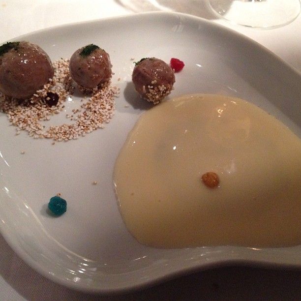 Keeper Collection - Chocolate dessert with oregano sauce