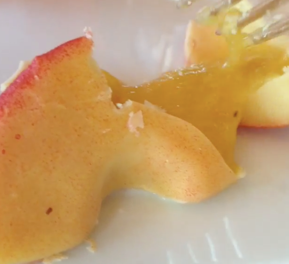 Keeper Collection - Peeling Off Peaches Dessert at Akelare