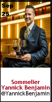 Keeper Collection #SommChat Guest #Advanced  Sommelier Yannick Benjamin
