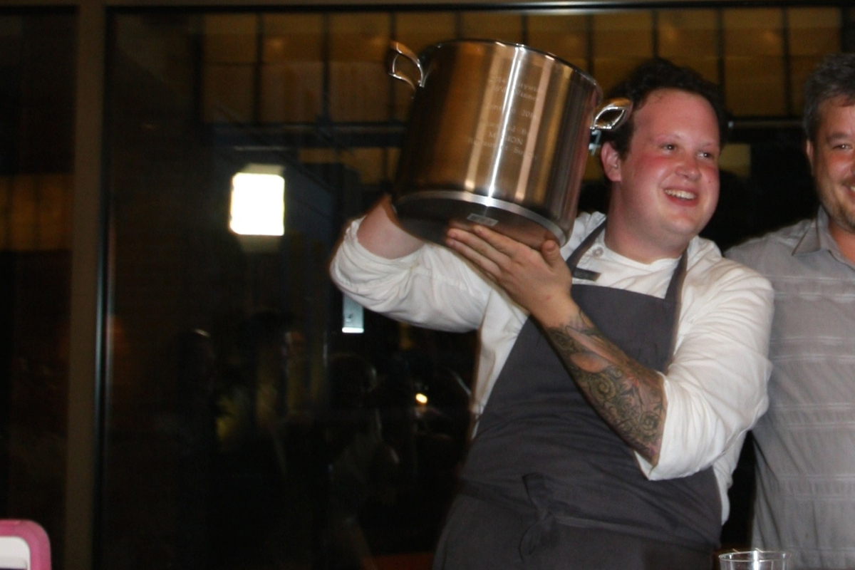 Congrats to the 2014 Citywide 86'd Champion, Chef Ben Schwartz of Uchiko! 86d Champion 2014