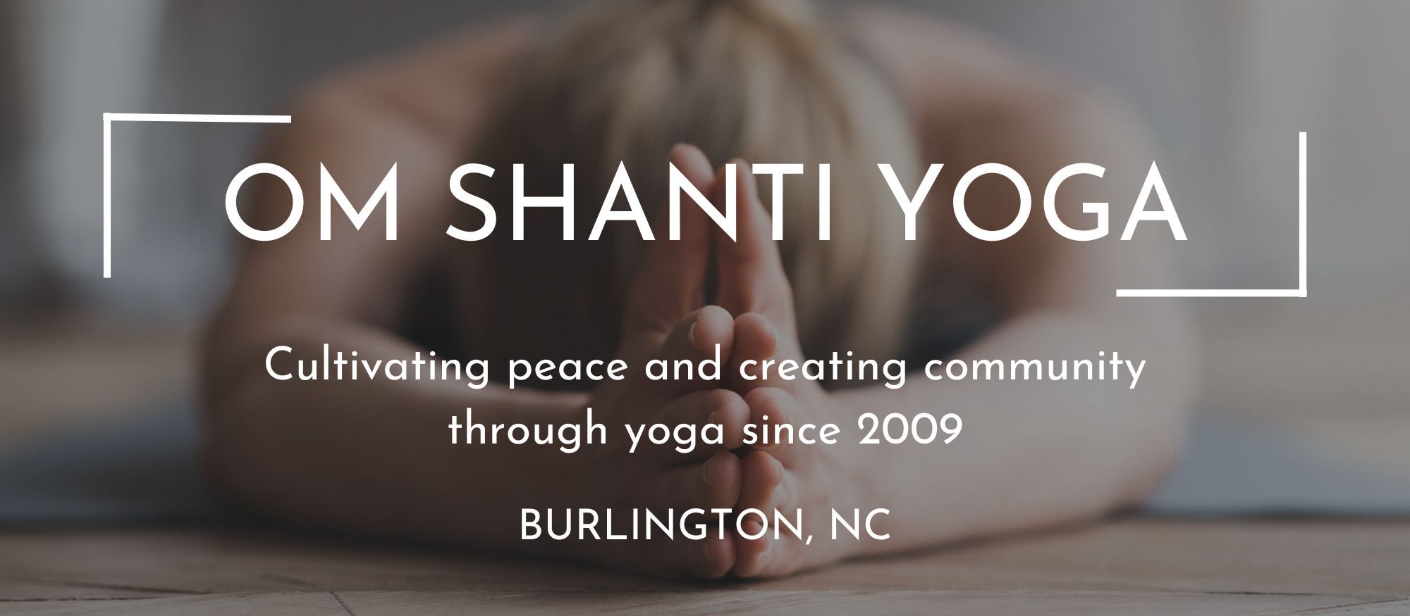 Yoga studio in Burlington NC - Om Shanti Yoga