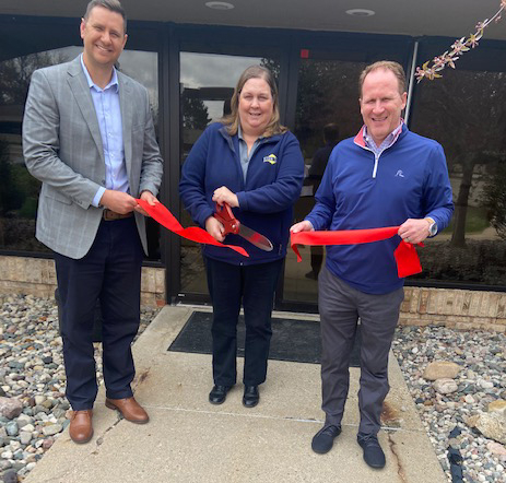 L-R: Jim Armbruster (VP of Sales), Sherri Barkholz (Operations Manager in Lansing) and Scott Webb (COO)