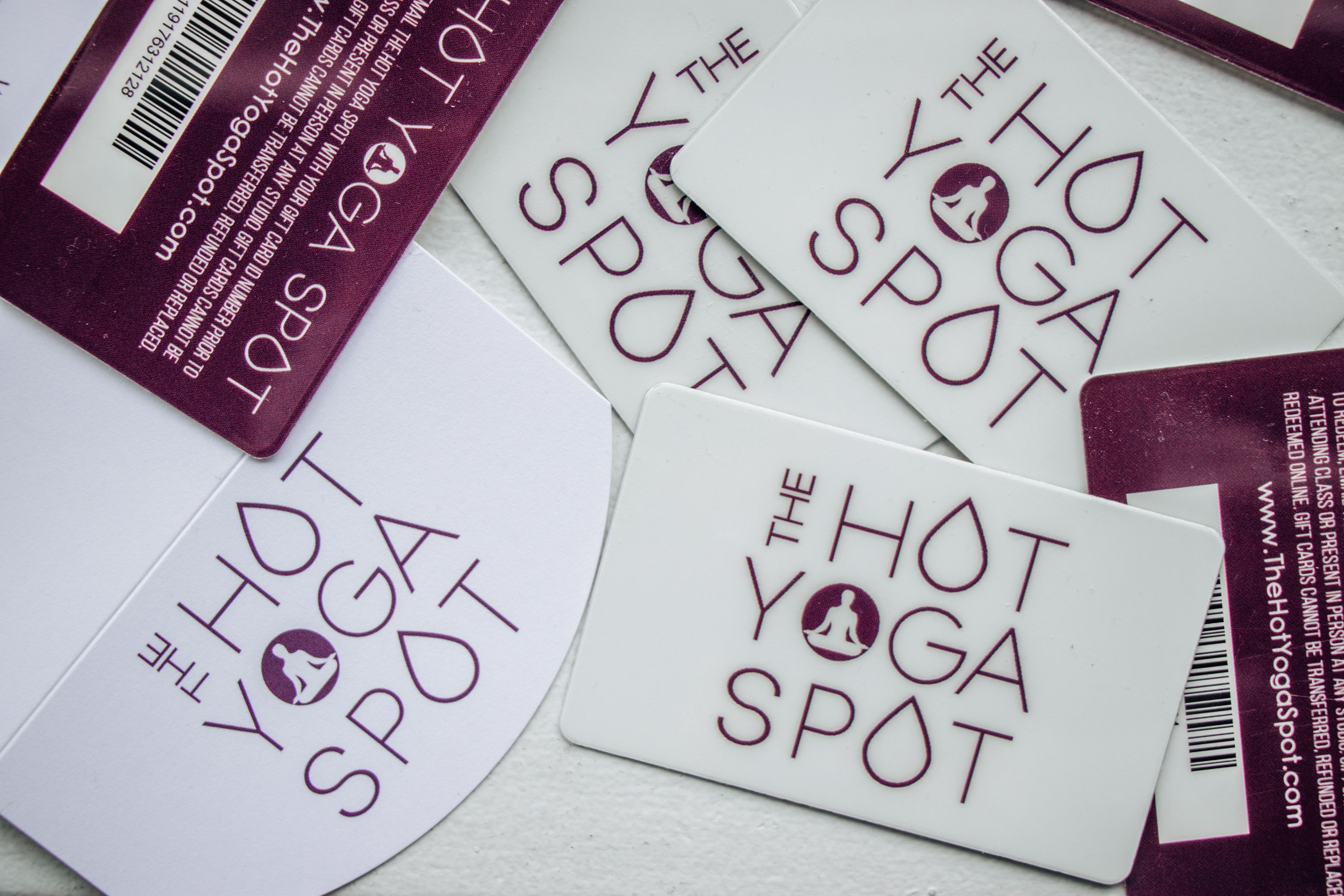 The Hot Yoga Spot Gift Cards Give The Gift Of Yoga The Hot Yoga Spot