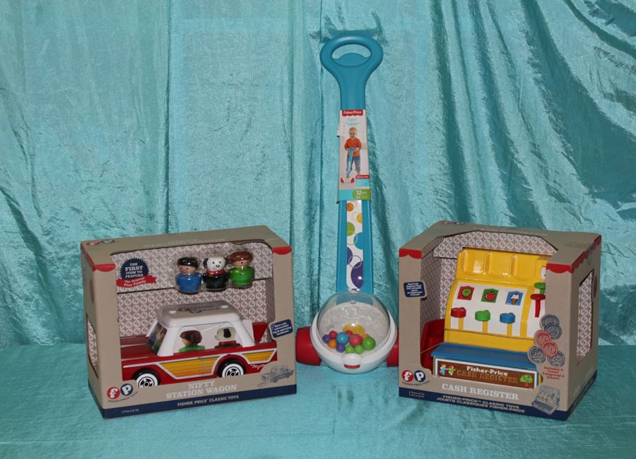 fisher price retro toys