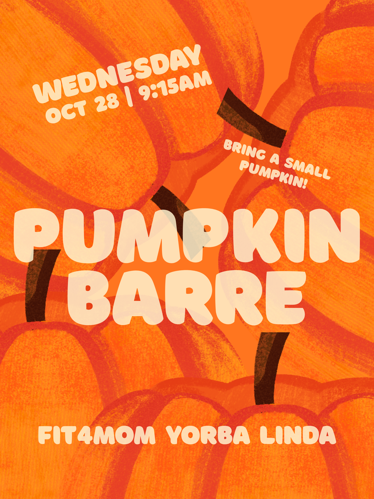Orange Yellow And Black Playful Halloween Pumpkin Patch Poster.PNG