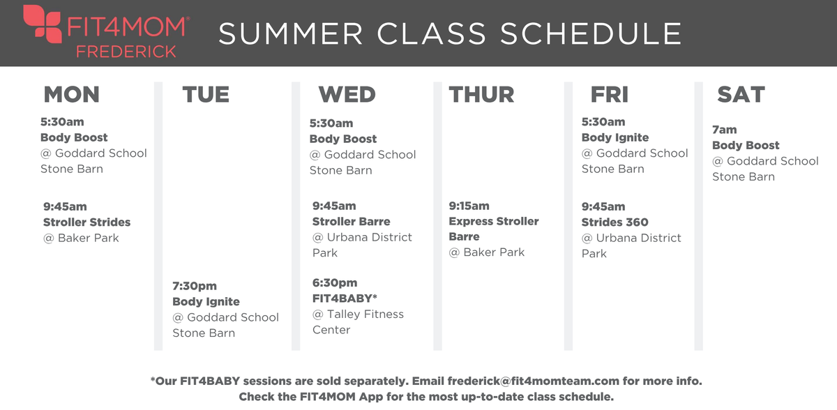 FIT4MOM Frederick Schedule (Summer 2026 updated 615).png