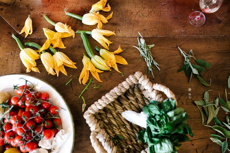the prettiest squash blossoms