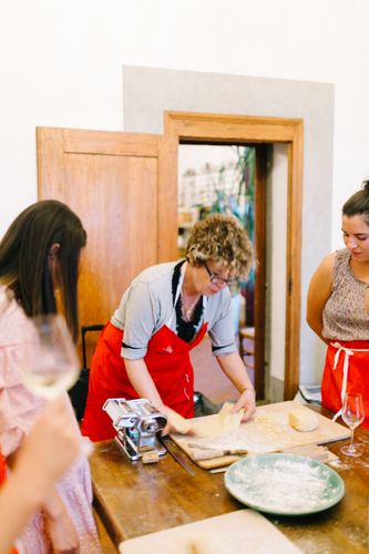 homemade italian dinner