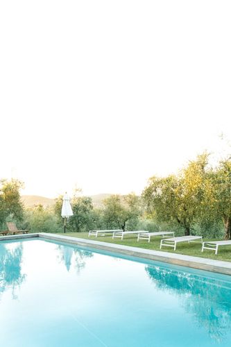 poolside in italy