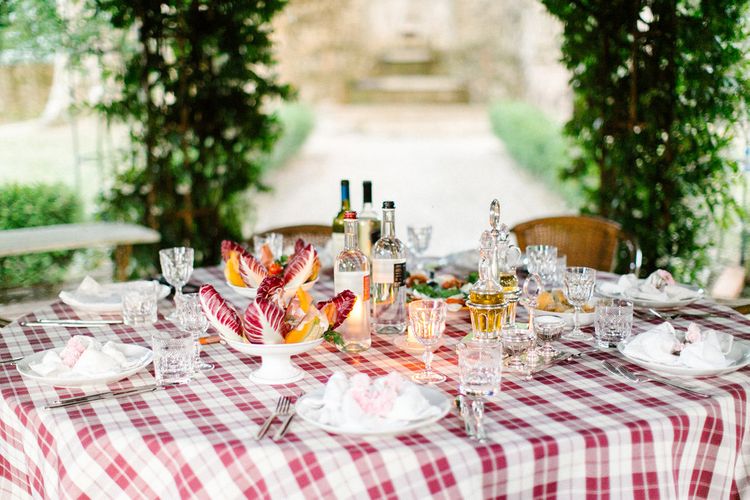 dinner in tuscany