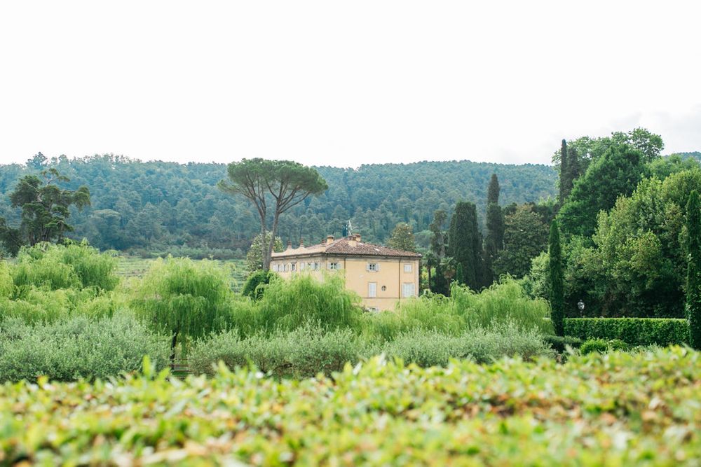 gardens surrounding the villa