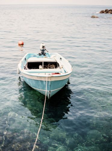 boat in portovenere