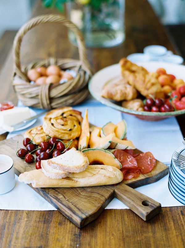 breakfast in tuscany