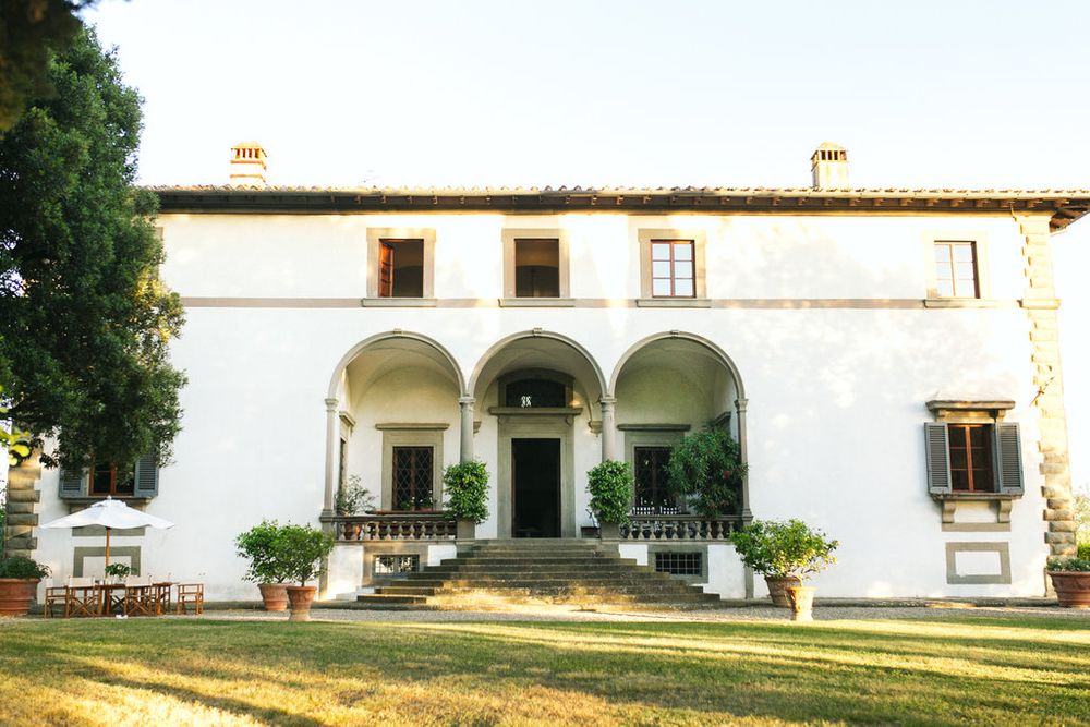 gorgeous villa outside of florence italy