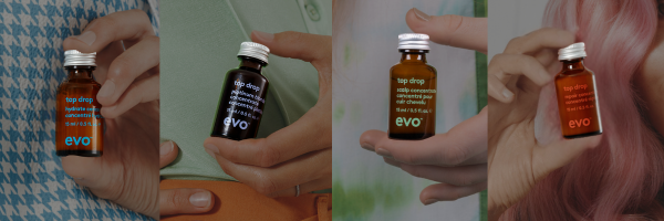 EVO Top Drop Hair Repair Treatments for Strength, Hydration & Shine