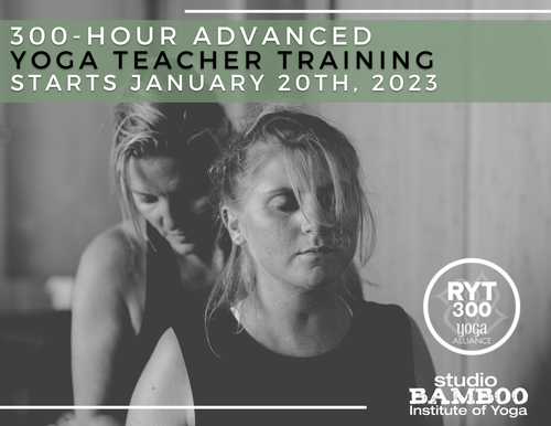 300-Hour Yoga Teacher Training - Studio Bamboo Institute of Yoga