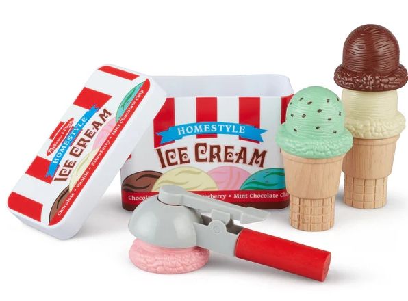 Scoop & Stack Ice Cream Cone Magnetic Play Set