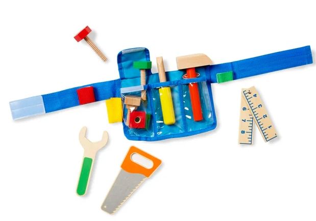 Deluxe Wooden Tool Belt Set