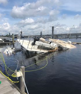 Sunken Boat Recovery Service