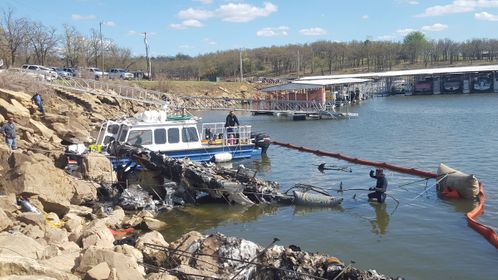 Sunken Boat Salvage Service