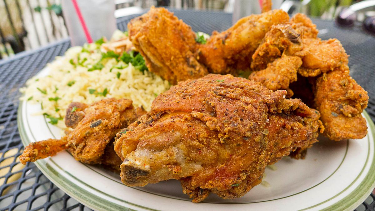 Menu Photography - Fried Chicken Menu Photography