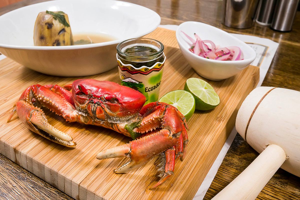 Ecuadoran Crab - Menu Photography Houston Menu Photography