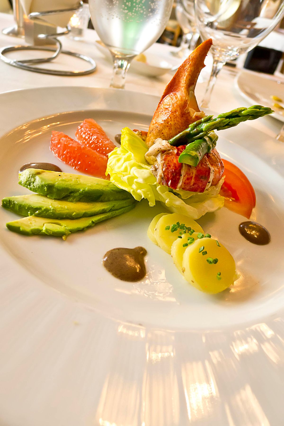 Lobster Salad - Menu Photography Menu Photographers