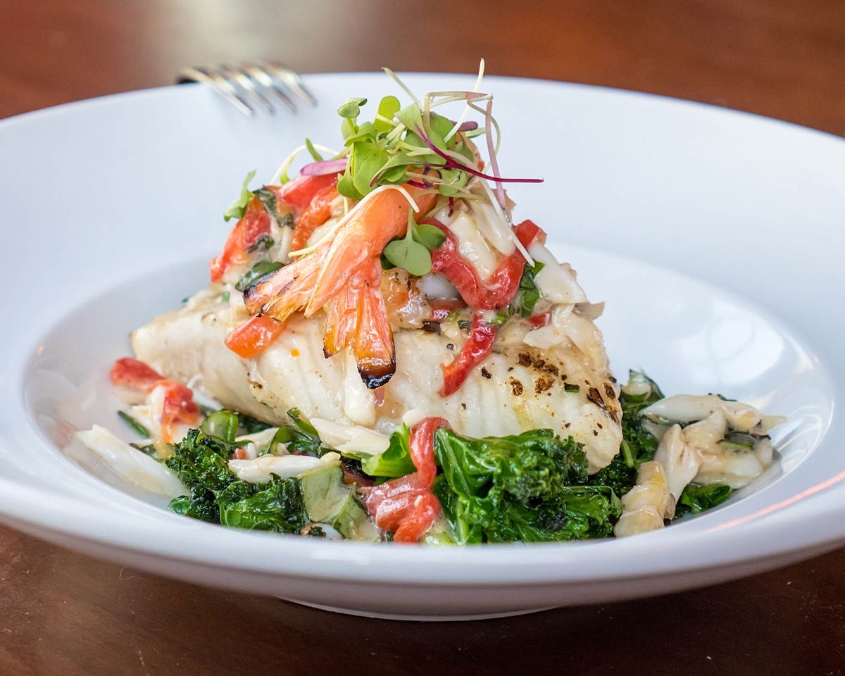 Tony Mandolas Seafoodover Kale Menu Photography