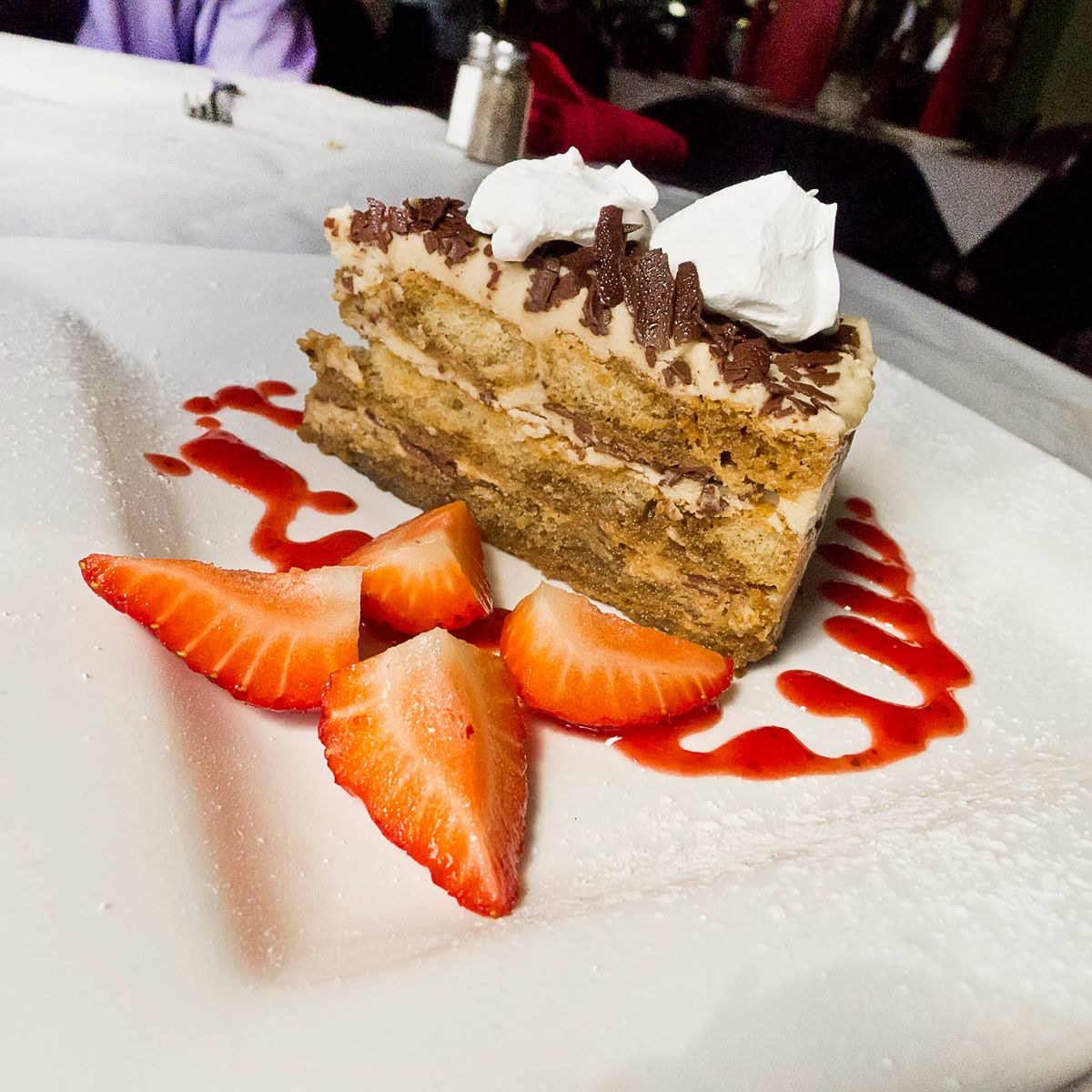 Tiramisu - Menu Photography Professional Menu Photographers