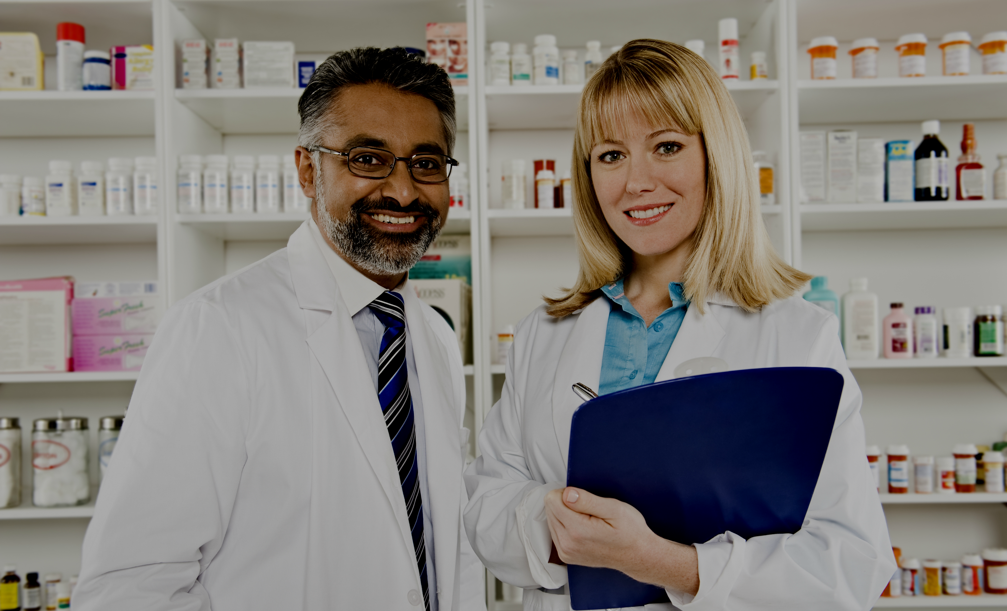 Pharmacists Smiling