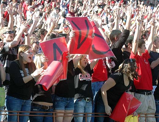 Lake Travis fans react to a go-ahead score. DSC_0077.jpg