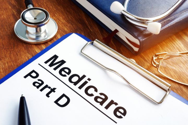 Image of clipboard with Medicare Part D Provider Medicare Part D Provider