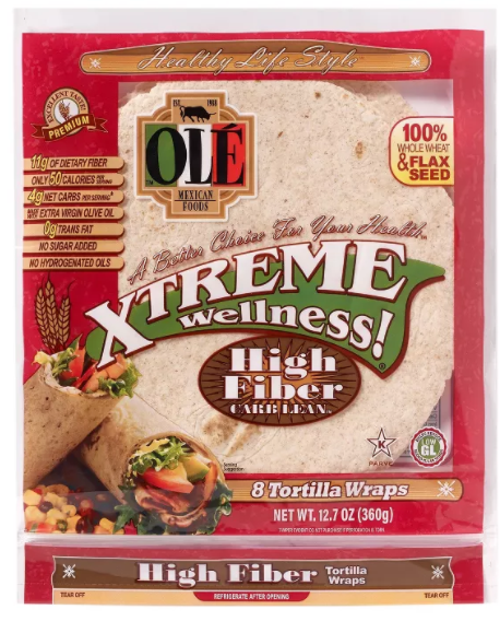 Ole Extreme Wellness High Fiber Tortillas.PNG