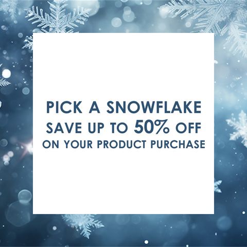 Pick a Snowflake & Save Winter Promo