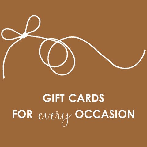 Gift Cards Available Online