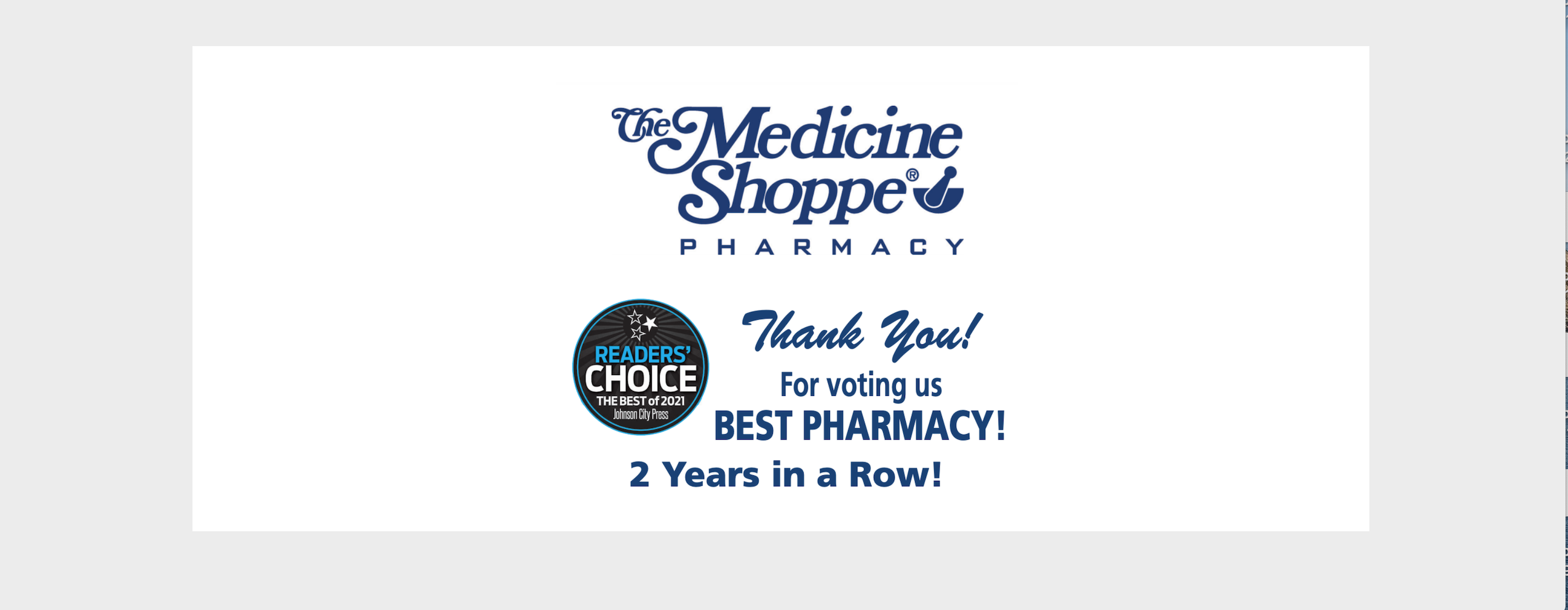 Welcome to The Medicine Shoppe® Pharmacy